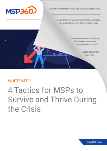 4 Tactics for MSPs to Survive and Thrive During the Crisis preview 2