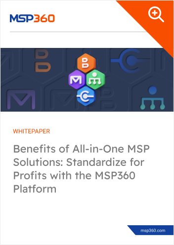 Benefits of All-in-One MSP Solutions_ Standardize for Profits with the MSP360 Platform (1)