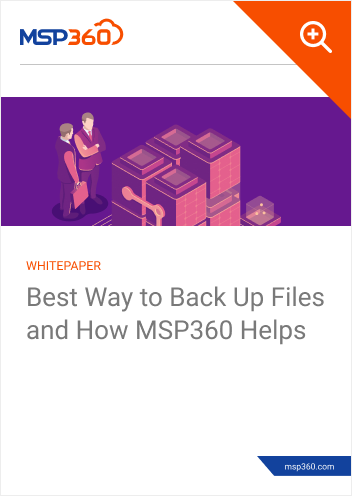 Best Way to Back Up Files and How MSP360 Helps preview 1