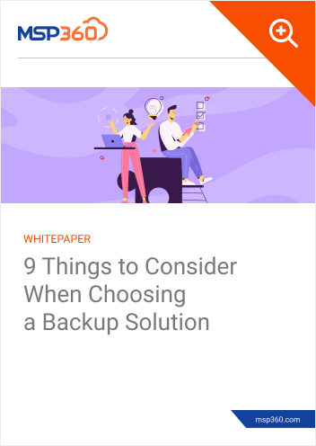Choosing a Backup Solution preview 1