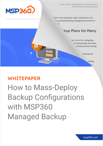A Security-First Approach to Backup and IT Management