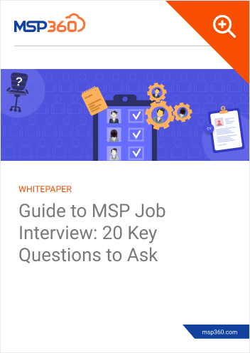 Guide to MSP Job Interview preview 1