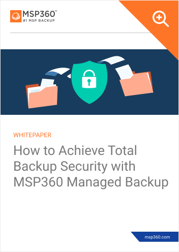 How to achieve total backup security preview 1