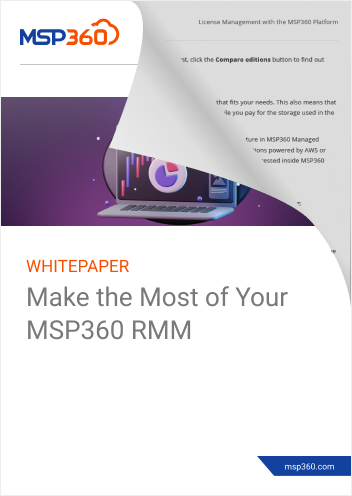 Make the Most of Your MSP360 RMM preview 2