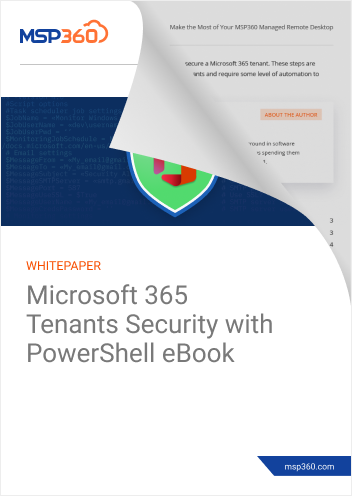 Microsoft 365 Tenants Security with PowerShell preview 2
