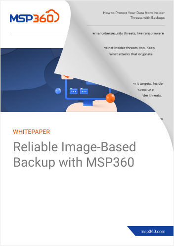 Reliable Image-Based Backup with MSP360 preview 2-1