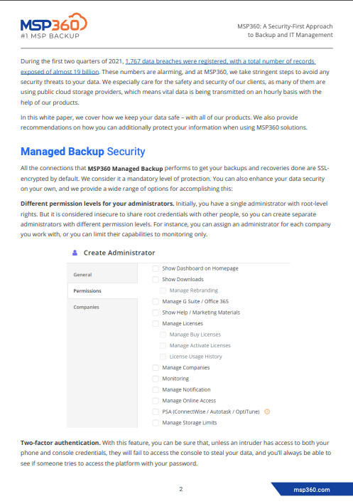 Security-First Approach to Backup and IT Management preview 4
