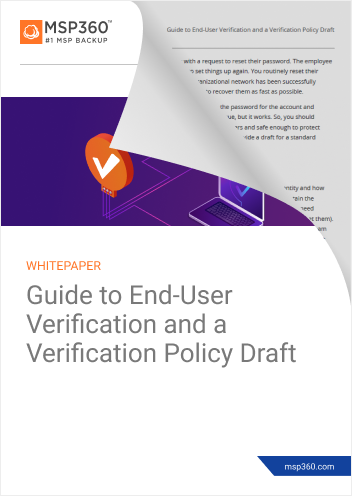 User verification guide preview 2