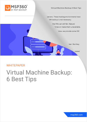 VM backup preview 2