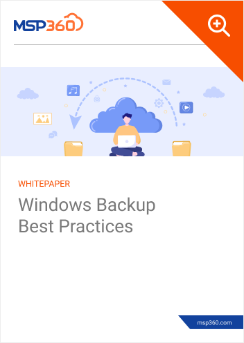 Windows Backup Best Practices preview 1