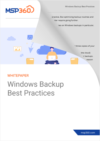 Windows Backup Best Practices preview 2