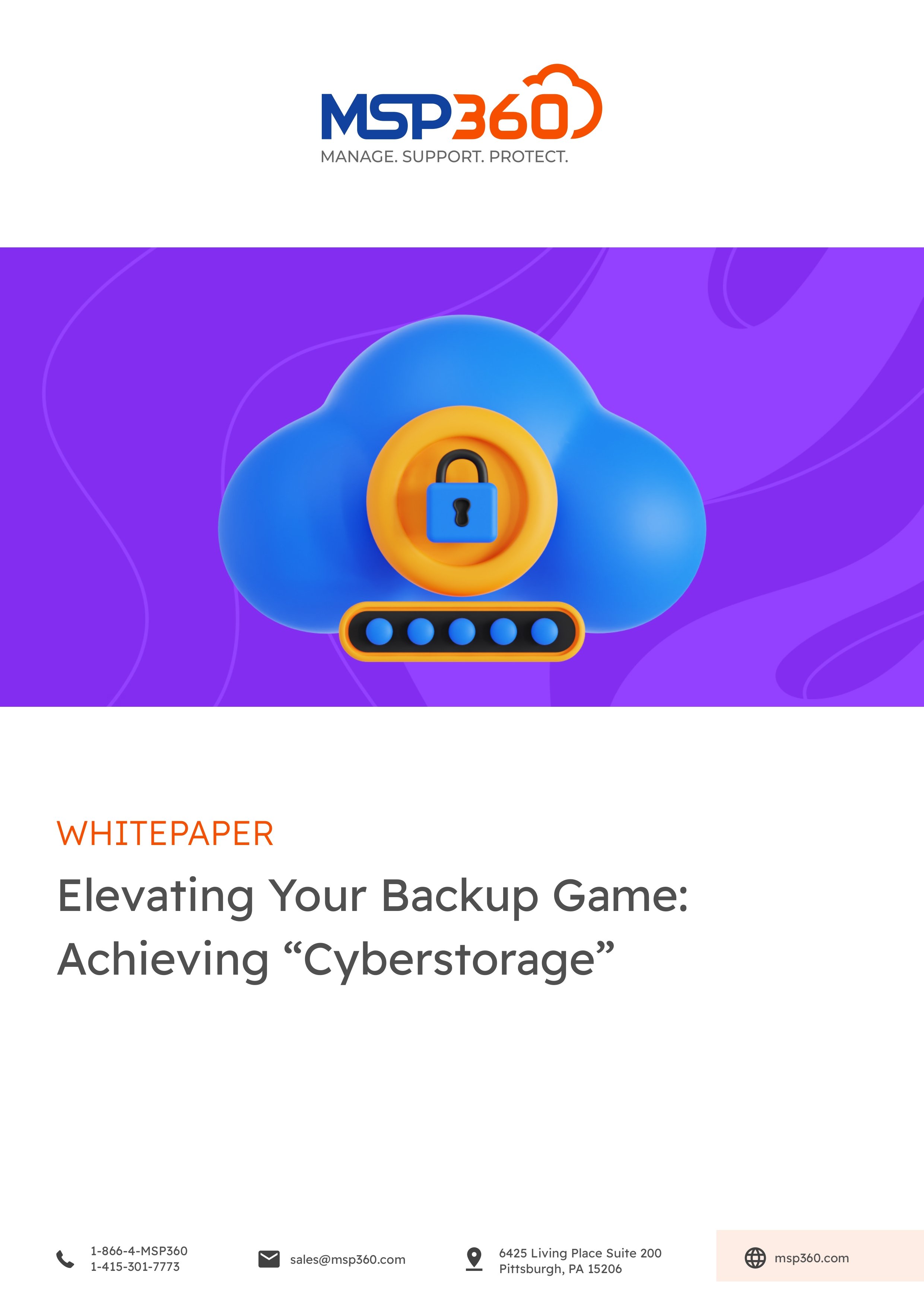 Elevating Your Backup Game: Achieving “Cyberstorage”